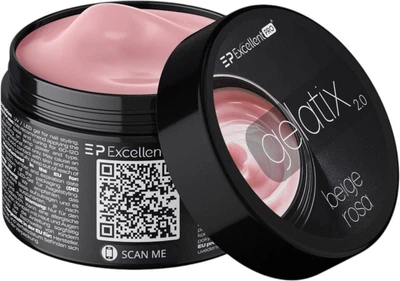 Żel budujący do paznokci Excellent Pro Gelatix 2.0 Beige Rosa 50 g (5903900443296)