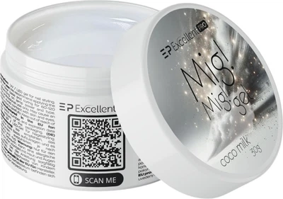 Żel budujący do paznokci Excellent Pro Mig! Mig! Coco Milk 30 g (5903900441209)