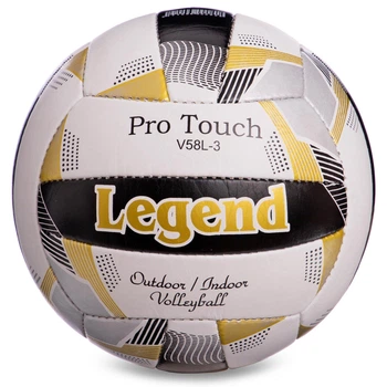 М'яч волейбольний PU LEGEND LG5400 (PU, №5, 3 шари, зшитий вручну)