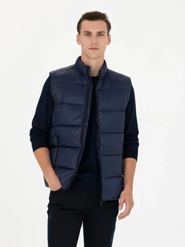 Теплий жилет чоловічий Pierre Cardin G021SZ0MS-000-1752604(Lacivert) 56 Темно-синій (8683856282985)