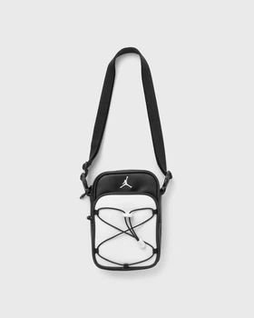 Сумка через плечо Nike Air Jordan Festival Bag Crossbody в чёрно-белом цвете.