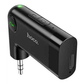 FM-трансмітер Hoco E53 AUX Receiver/Bluetooth 5.0/Battery 145mAh