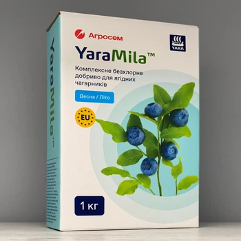 Добриво YaraMila для ягідних чагарників Весна-Літо 1 кг Yara