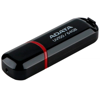 Флеш пам‘ять ADATA UV150 64Gb USB3.2 накопичувач/флешка Чорний