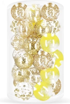 Zestaw bombek choinkowych Springos CA0882 30 szt (5907719425009)