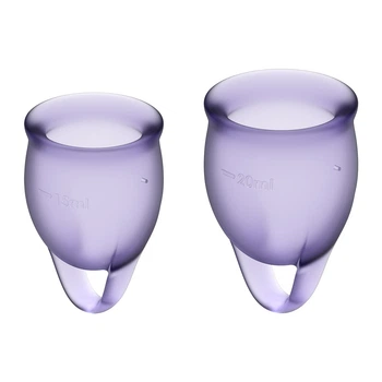 Менструальні чаші Satisfyer Feel Confident Violet