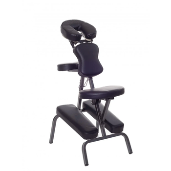 Масажний стілець з сумкою Relax HY‑1002, чорний