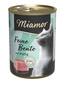 Влажный корм Miamor Feine Beute mit Pute для кошек с индейкой 400 г