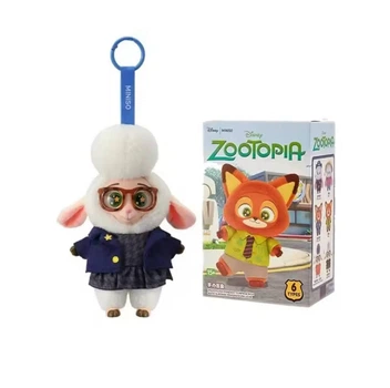 Детская мягкая игрушка сюрприз Лабубу зоотрополіс Zootopia плюшевая, брелок для ключей сумки портфеля для детей и взрослых 15 см P06
