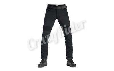 Мотоджинси PandoMoto KARLDO Slim Black AA 33L