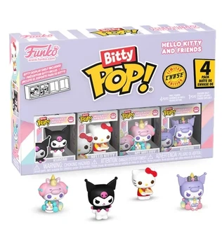 Набір ігрових фігурок BITTY POP! серії "Sanrio" - КУРОМІ (4 фігурки в ас.) (85715)