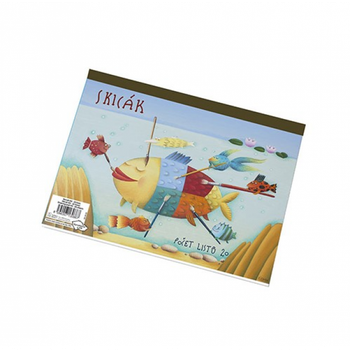 Альбом для малювання A4 10 аркушів (R4571131820250)