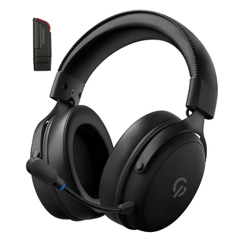 Игровые наушники беспроводные GamePro HSW-191-BL Asgard Skadi Wireless 7.1 Black