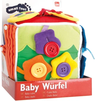Kostka dla niemowląt Small Foot pluszowa 5515 (4020972055156)