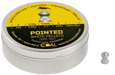 Пули Coal Pointed 4,50 мм 0,58 г 200 шт