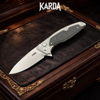 Ніж Складаний Karda J214 Carbon Black M390