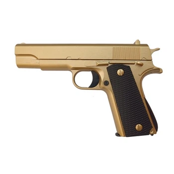 Пістолет ігровий металевий Vigor COLT M1911 V11-Gold