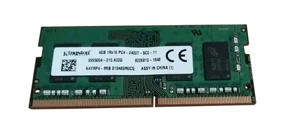 Пам'ять Kingston 4GB SO-DIMM DDR4 2400 MHz (K4YRP4-MIB)