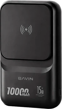 УМБ BAVIN PC1066S 10000 mAh Wireless 22.5W Black (Y-PC1066S-BK)