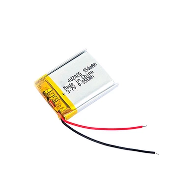 Аккумуляторная батарея Li-pol 402025 3.7В 150мАч для RC моделей MP3 MP4 GPS устройств