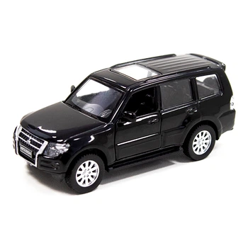 Инерционная машинка TechnoDrive Mitsubishi Pajero 4WD Turbo, чёрный