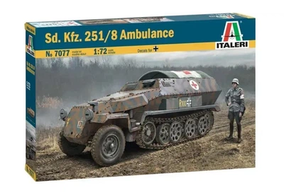 Збірна модель 1:72 Sd.Kfz. 251/8 Швидка допомога Italeri 7077
