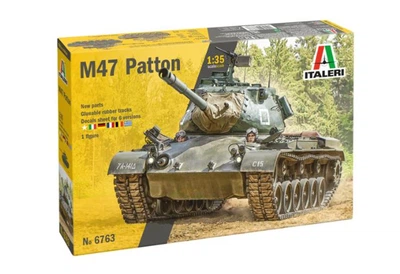 Збірна модель 1:35 танк M-47 Patton Italeri 6763