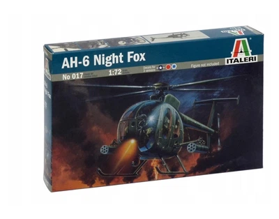 Збірна модель 1:72 гелікоптер AH-6A Night Fox Scout Helicopter Italeri 0017
