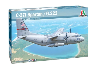 Збірна модель 1:72 літак C-27J Spartan/G.222 Italeri 1450