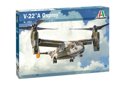 Збірна модель 1:72 конвертоплан Bell Boeing V-22 Osprey Italeri 1463