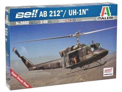 Збірна модель 1:48 гелікоптер Bell AB 212/UH-1N Italeri 2692