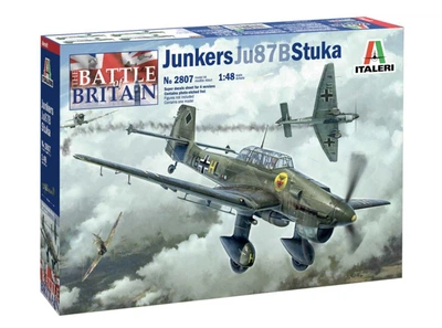 Збірна модель 1:48 літак Junkers Ju87B Stuka Italeri 2807