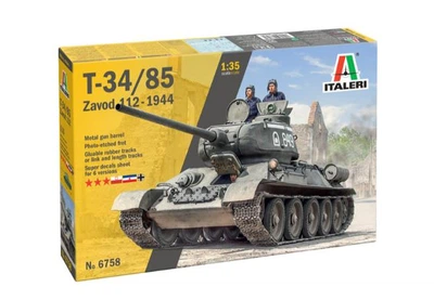 Збірна модель 1:35 танк T34/85 Zavod 112 -1944 Italeri 6758