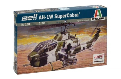 Збірна модель 1:72 вертоліт AH - 1W Super Cobra Italeri 0160