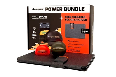 Эхолот Deeper Smart Sonar CHIRP+ 3.0 и солнечная панель в подарок (9110200013)