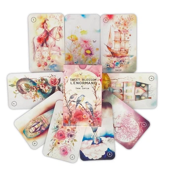 Карти Оракул - Солодкий Квітковий Оракул Ленорман (Sweet Blossom Lenormand Oracle)