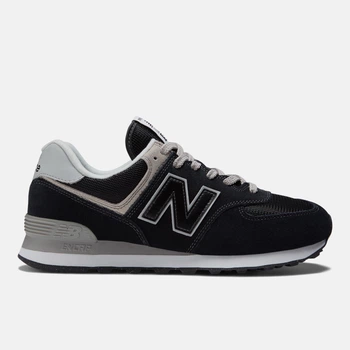 Черные кроссовки New Balance 574 Core 44,5 (10,5) 28,5 см (ML574EVB)