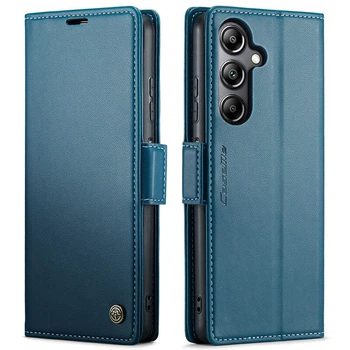 Чехол-книжка CaseMe из нубука для Samsung A05s Бирюзовый