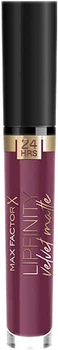 Pomadka w płynie Max Factor Lipfinity Velvet matowa No. 50 Satin Berry 3,5 ml (8005610629896)