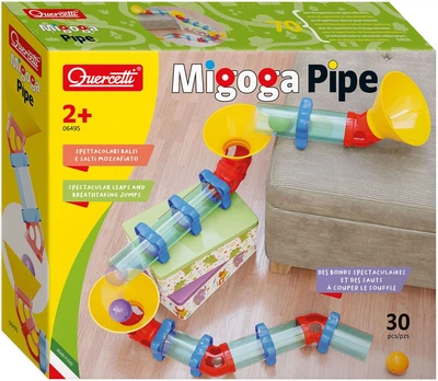 Tor kulkowy Quercetti Migoga Pipe 30 elementów 06495 (8007905064955)