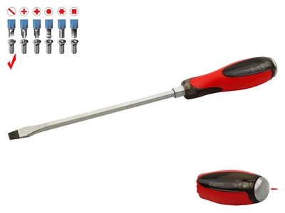 Викрутка силова KING STD SL 8х200мм (KS-1419)