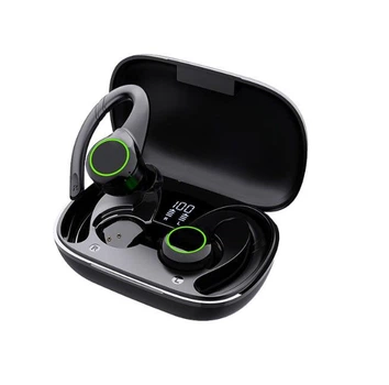 Беспроводные Bluetooth-наушники U5 (спортивные) глубокие базы, аккумулятор кейса 520 mAh