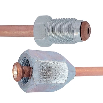 Трубка гальмівна мідна (L=2350мм) з након. 105/110х, ACS (WP1868CU)