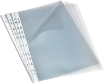 Zestaw koszulek Bantex A4 0.09 mm 100 szt Transparent 400075076 (5702230013700)