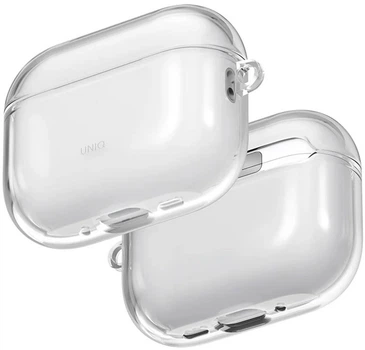 Чехол Uniq Glase для AirPods Pro 3 Прозрачный Uniq-AIRPODSPRO3-GLSGCLR (8886463696798)