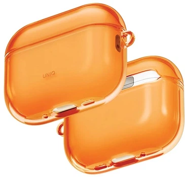 Чехол Uniq Glase для AirPods Pro 3 Оранжевый Uniq-AIRPODSPRO3-GLSGCTR (8886463697177)