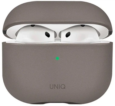 Чехол Uniq Lyden DS AirPods 4 Flint grey (8886463691335)