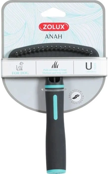 Zgrzebło dla psów Zolux Anah z 18 wysuwanymi zębami (3336024708231)
