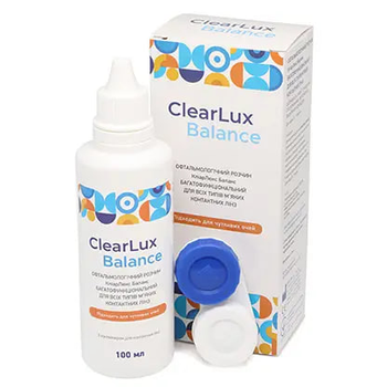 Розчин для контактних лінз ClearLux Balance 100 ml