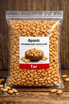 Арахіс смажений солоний, 1 кг